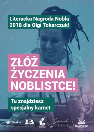 Ściana życzeń dla Olgi Tokarczuk