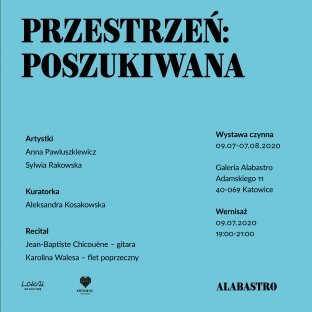 Przestrzeń: poszukiwana. Wernisaż sztuki i recital.