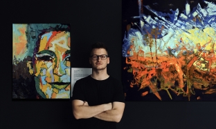 Wystawa obrazów Tomasza Masionka