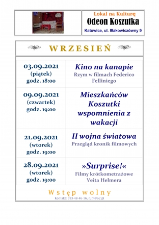 ODEON we wrześniu