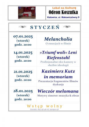ODEON w styczniu